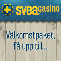 100 free spins hos Svea Casino